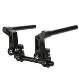 125Cc Motorcycle Scooter Adjustable Steering Handle Bar 7-8 Inch Removable Handlebar System Kit Billet Aluminum